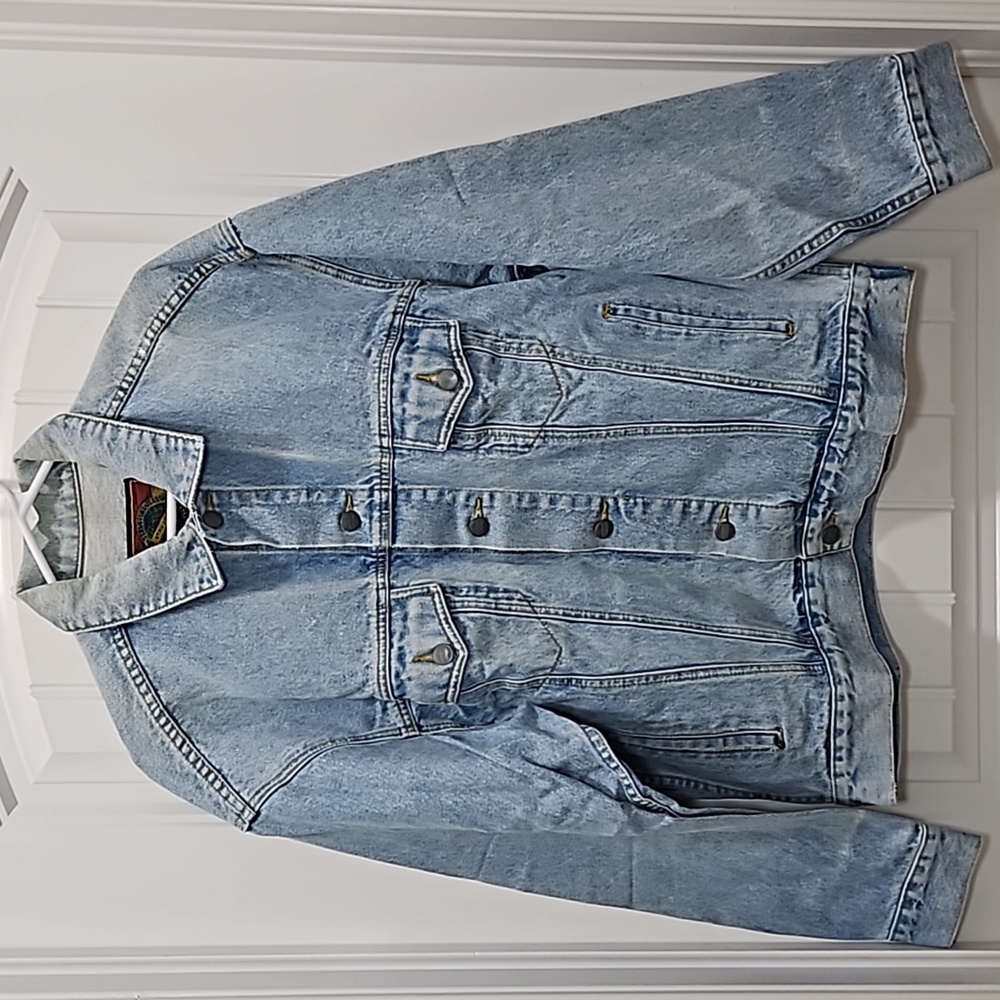 Structure Jeanswear Vintage Denim Trucker Jacket